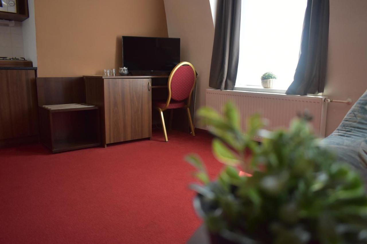 Hotel Cerny Orel Zatec Esterno foto